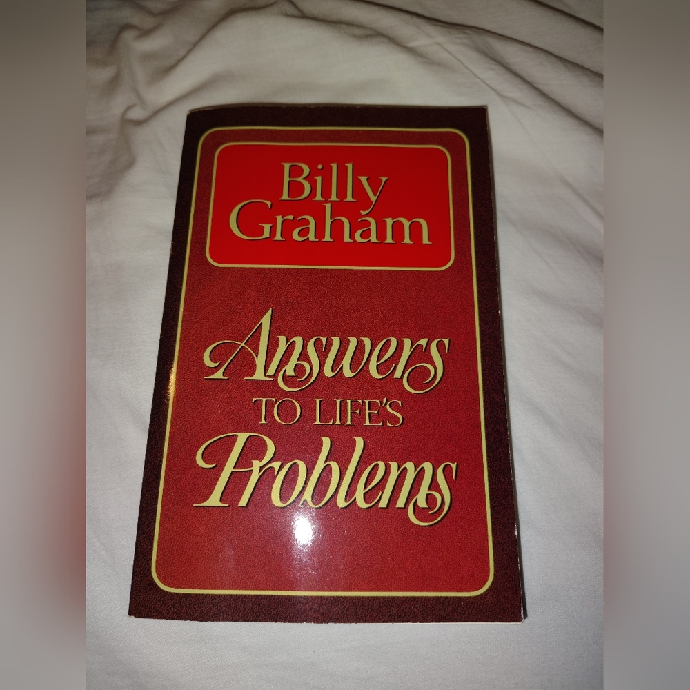 Vintage Billy Graham - Paperback - Answers to Life's Problems Book